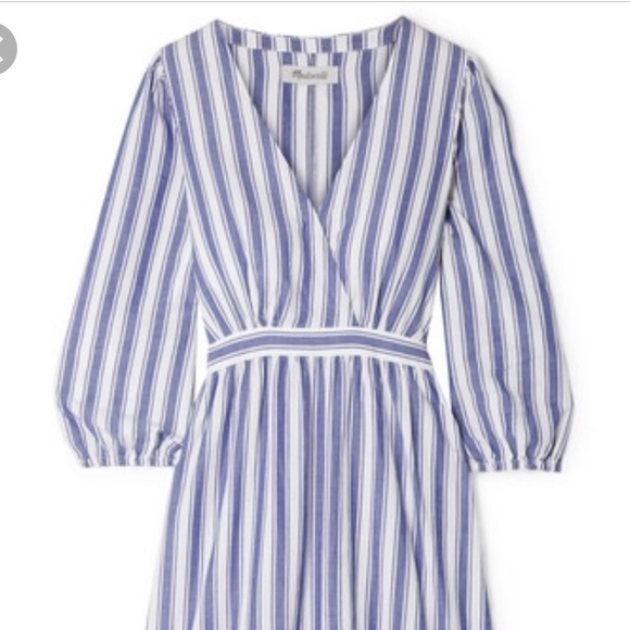 Madewell stripped tier Ava dress - Picture 3 of 6